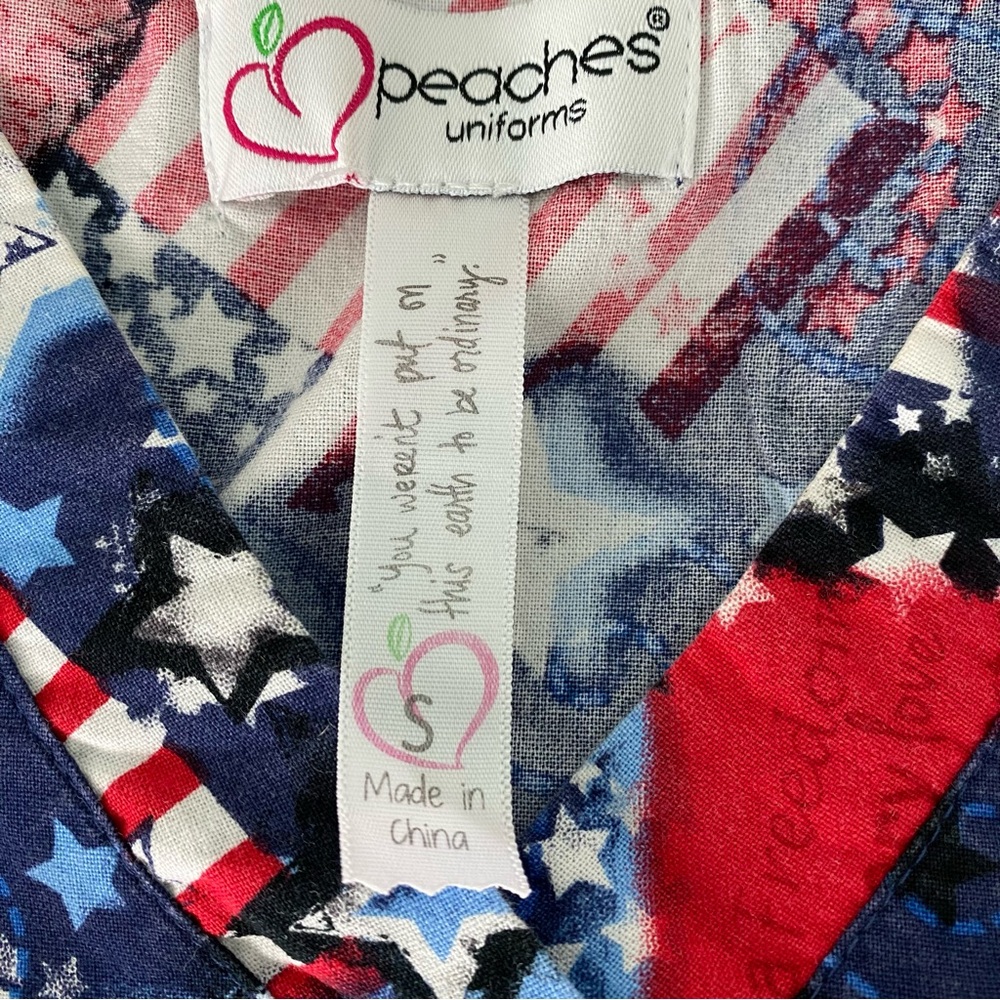 Holiday Scrub tops- Halloween ,Thanksgiving and July 4th
Size small- - Picture 11 of 11